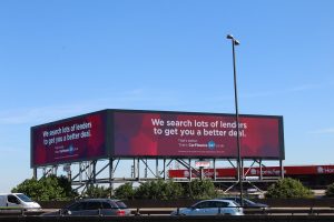 billboard advertising on Walsall's M5-M6 link