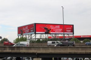 LED Advertising Screens on the M5 M6