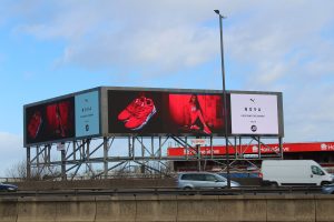 Motorway billboards on the m5 m6